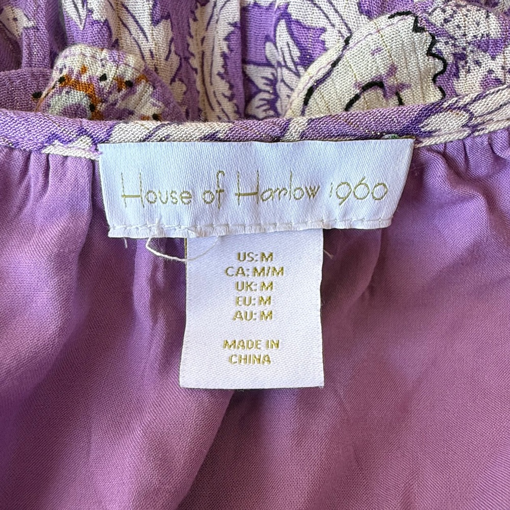 Boho Floral Mini Dress - Picture 11 of 12
